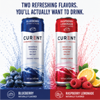 CURENT Variety Pack Electrolyte Drink – Hydration + Recovery Sports Drink with Magnesium, Potassium, Calcium, Sea Salt & Coconut Water – Naturally Flavored – 16 oz